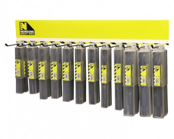 Rack of HSS Blacksmith Drill Bits